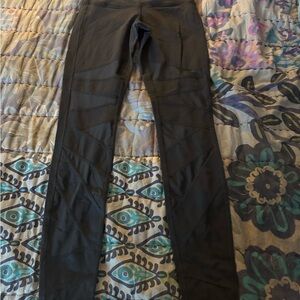 Lululemon Athletica Black Mesh Leggings
